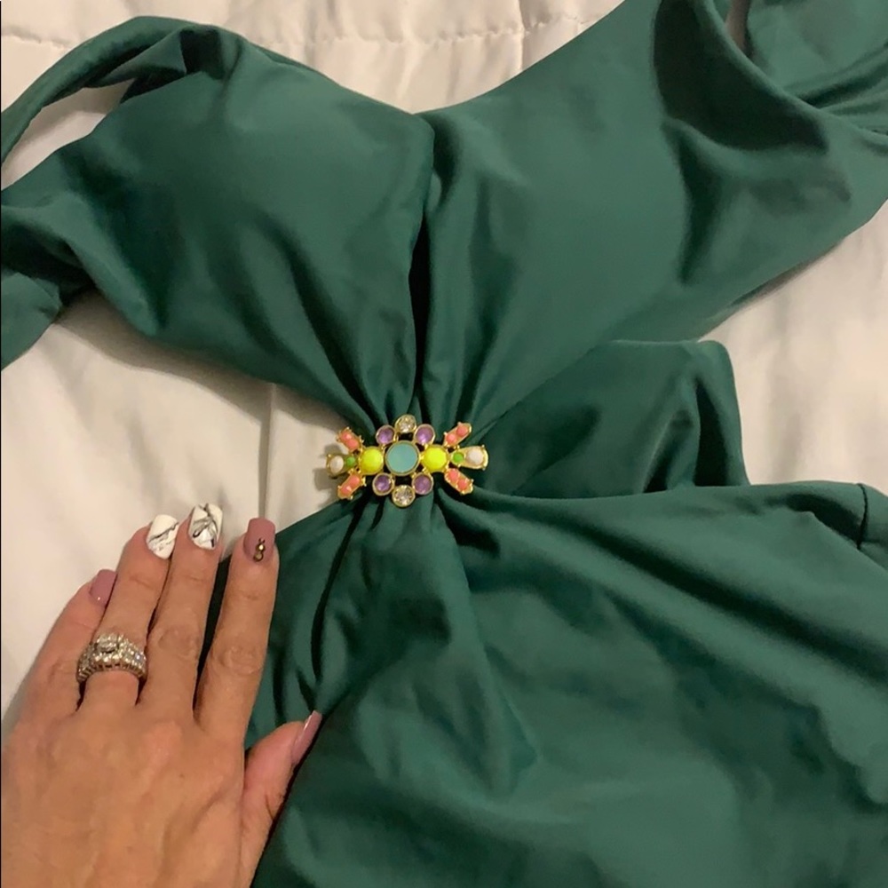 💌Cupshe One-piece Swimsuit Green Medium